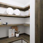 Vue 3D du garde-manger conçu et construit dans le cadre du projet Laurier de Concept Durable.